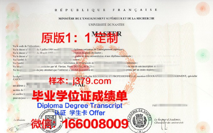 南特中央理工学院diploma证书(南特中央理工世界排名)